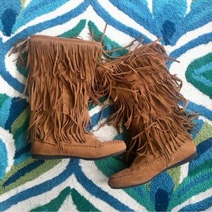 Elk River Fringe Boots